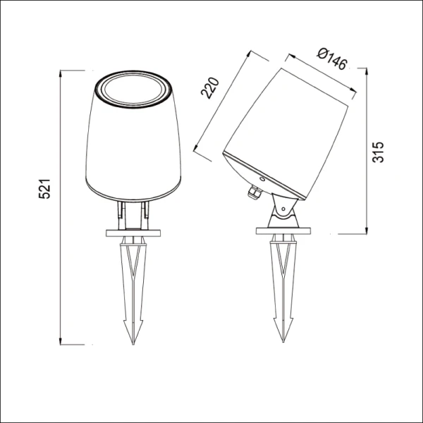 Black Recessed Spotlights