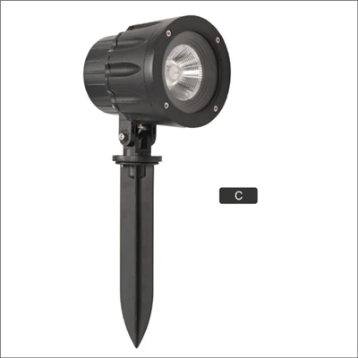 Saulės vėliavos stiebo prožektorius