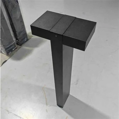 Vidinis flanšas LED stulpelis Anti{0}}UV LED sodo apšvietimas dviguba galvutė